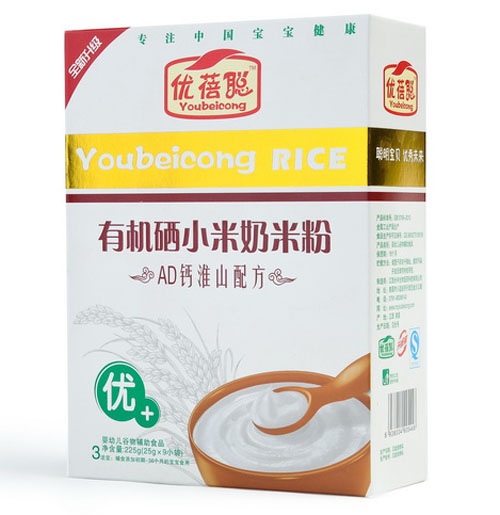 優(yōu)蓓聰有機(jī)硒小米奶米粉(AD鈣淮山)
