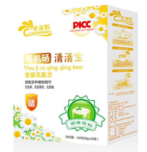 優(yōu)蓓聰金銀花配方有機(jī)硒清清寶