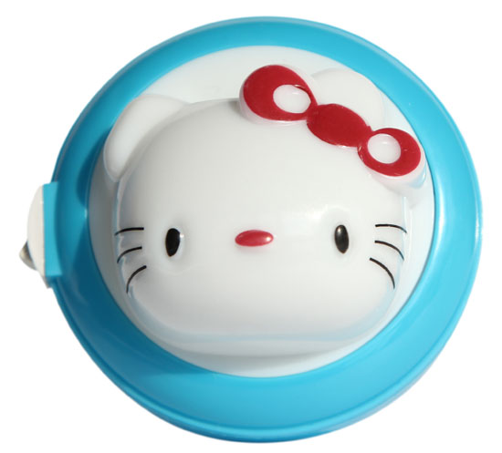 樂琪歡樂貓夜燈藍色