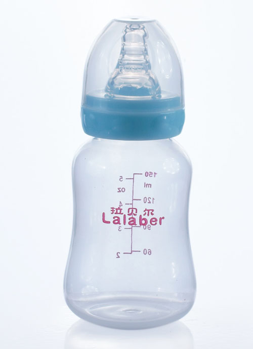拉貝爾5安士標準口徑PP奶瓶-藍色奶環(huán)