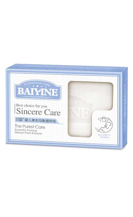 貝嬰嬰兒草本均衡透明皂