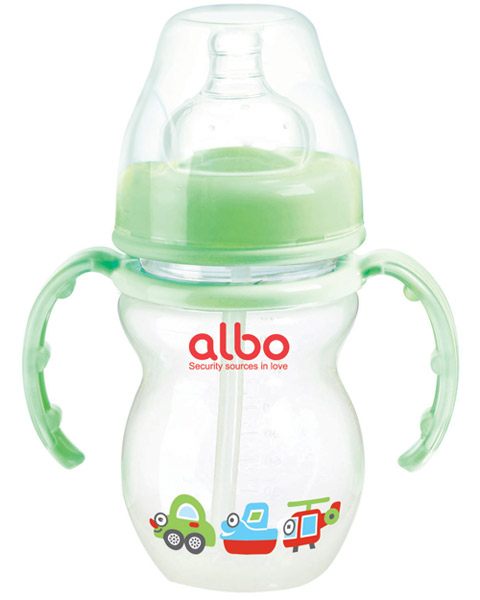 愛樂寶210mlPP寬口葫蘆自動(dòng)奶瓶