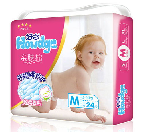 好之親膚棉嬰兒紙尿褲M(mǎn)碼24片