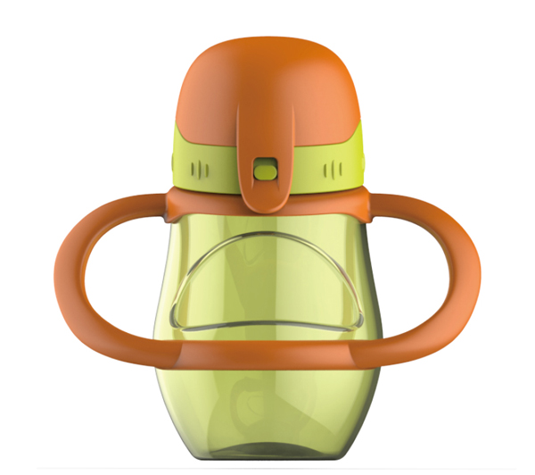 貝氏手柄橙親子水壺