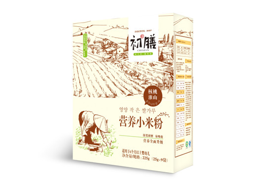初膳小米米粉盒裝核桃淮山