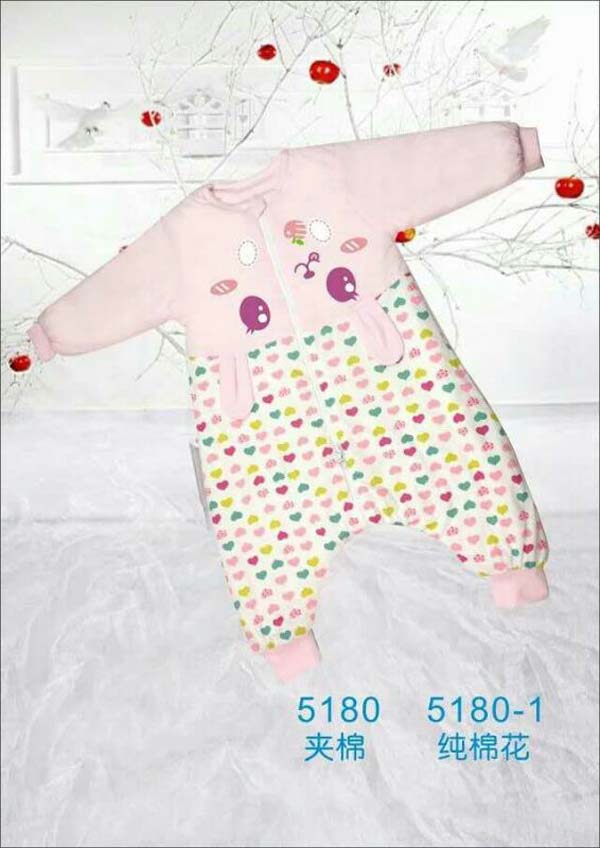 快樂小天天嬰兒保暖連體衣