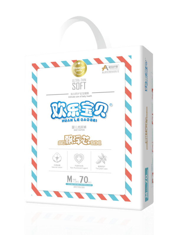 愛佳護理嬰兒紙尿褲大包M70