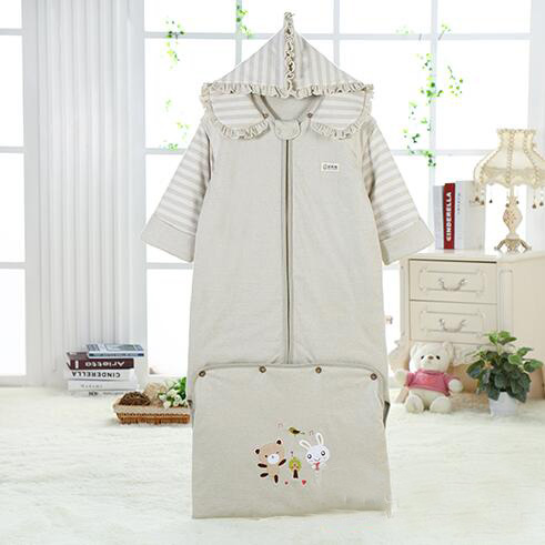 蓓琪兔嬰兒服飾2015秋冬新品夾棉系列加長(zhǎng)睡袋0