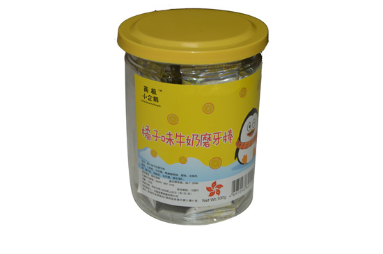 南極小企鵝橘子牛奶磨牙棒100g