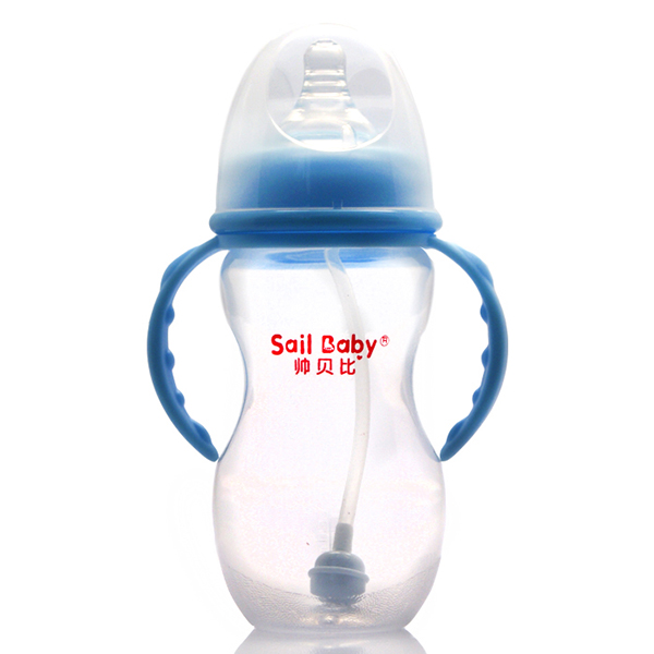 帥貝比奶瓶300ML超炫-藍