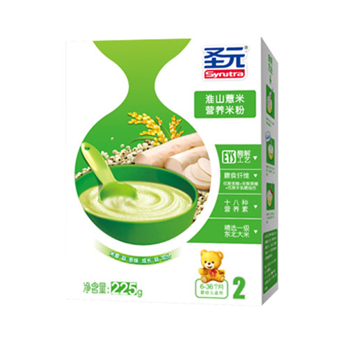 圣元淮山薏米營養(yǎng)米粉2段