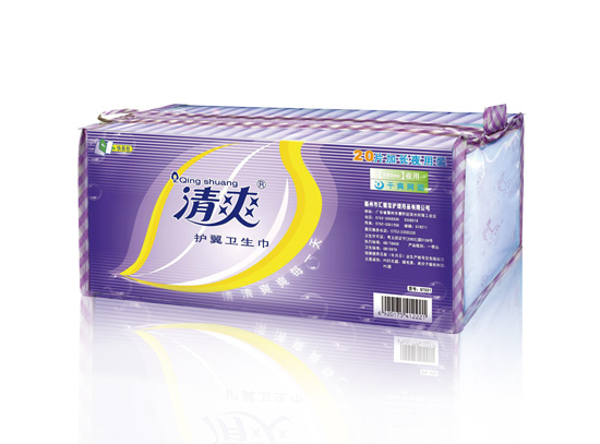 清爽水晶系列—20片290mm加長(zhǎng)夜用干爽網(wǎng)面衛(wèi)生巾