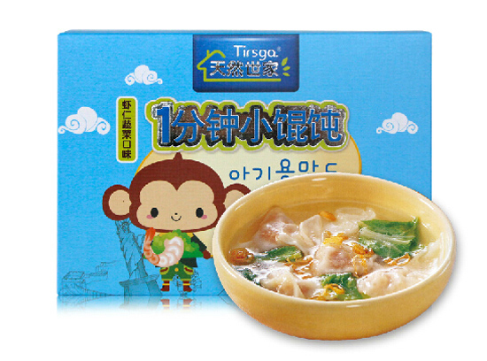 天然世家蝦仁蔬菜1分鐘小餛飩