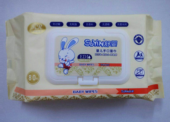 舒嬰嬰兒手口濕巾80片裝