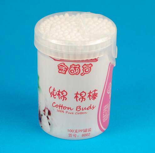 金葫蘆100支小開(kāi)口紙紙棒棉簽
