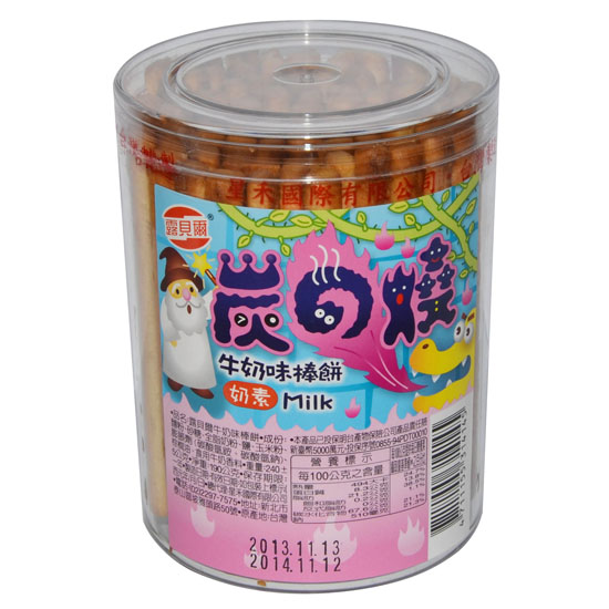 露貝爾牛奶棒狀餅干