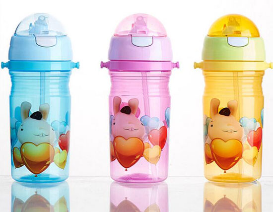 巴拉拉小魔仙兒童雙層吸管水壺