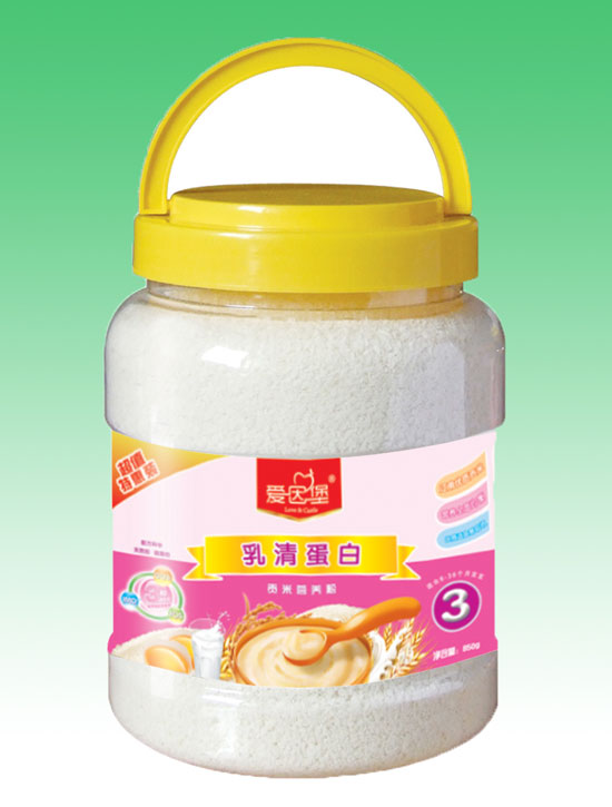 愛(ài)因堡乳清蛋白貢米營(yíng)養(yǎng)米粉3段