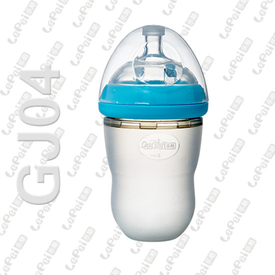 樂陪硅膠嬰兒奶瓶