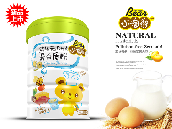 小淘熊益生元DHA蛋白質(zhì)粉