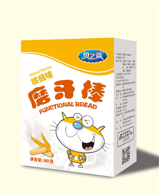 貝之籃核桃味磨牙棒盒裝