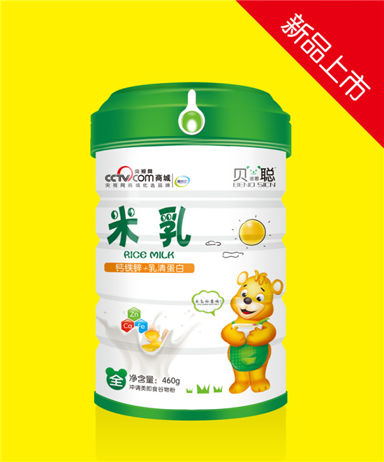 貝諾思聰鈣鐵鋅乳清蛋白米乳罐裝