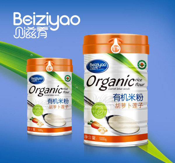 貝滋肴胡蘿卜蓮子有機(jī)米粉