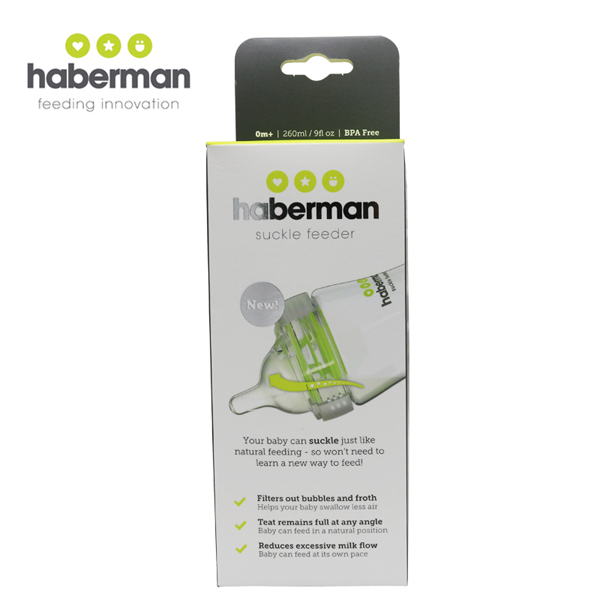 哈伯曼PP奶瓶260ml 包裝說(shuō)明