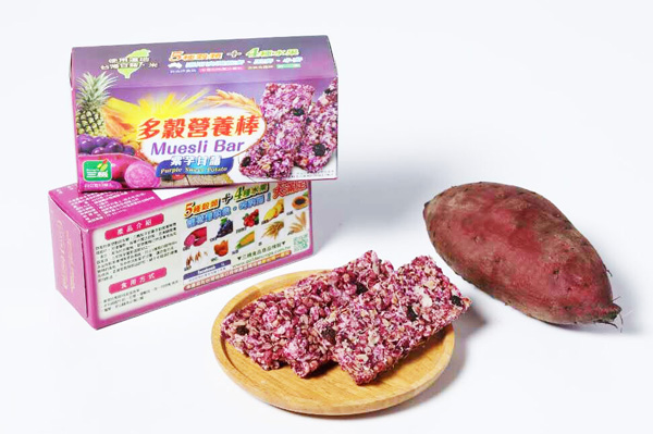 三機(jī)谷諾粒紫薯營養(yǎng)棒