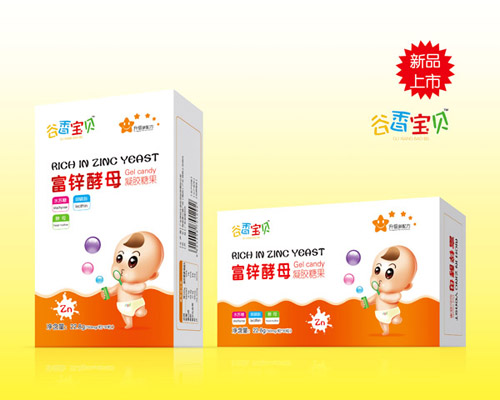 谷香寶貝富鋅酵母凝膠糖果
