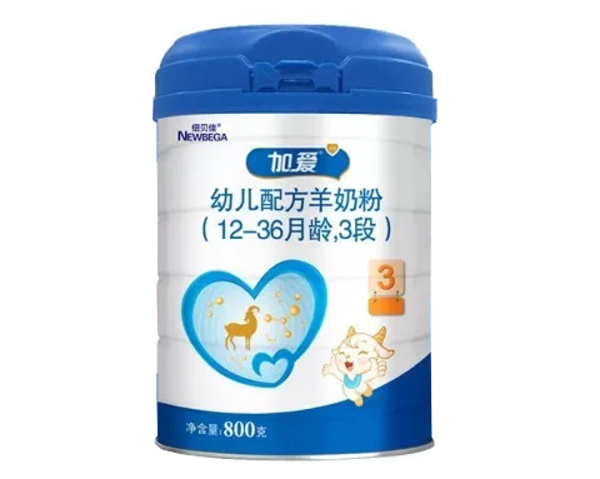 紐貝佳加愛(ài)幼兒配方奶粉3段(12-36月齡)800g 600