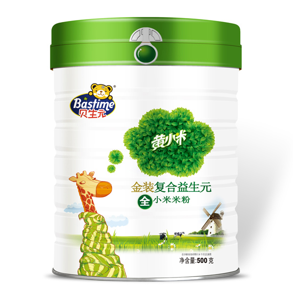 貝生元金裝復(fù)合益生元黃小米米粉聽(tīng)裝