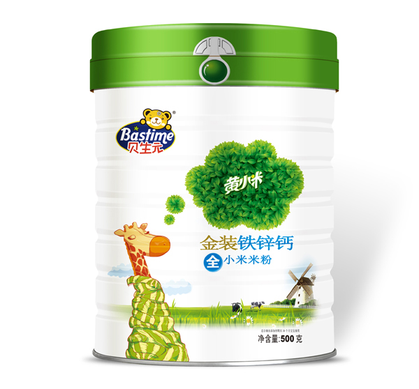 貝生元金裝鈣鐵鋅黃小米米粉聽(tīng)裝