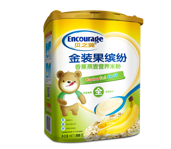 貝之翼金裝果繽紛-香蕉燕麥營(yíng)養(yǎng)米粉聽(tīng)裝