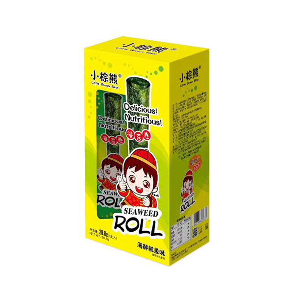 小棕熊海苔卷海鮮魷魚味