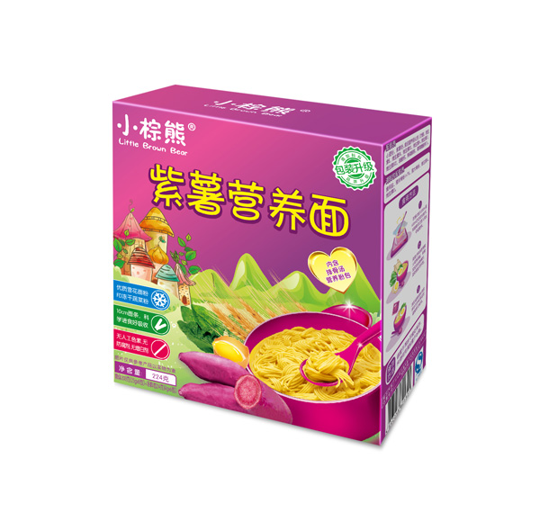 小棕熊紫薯營(yíng)養(yǎng)面