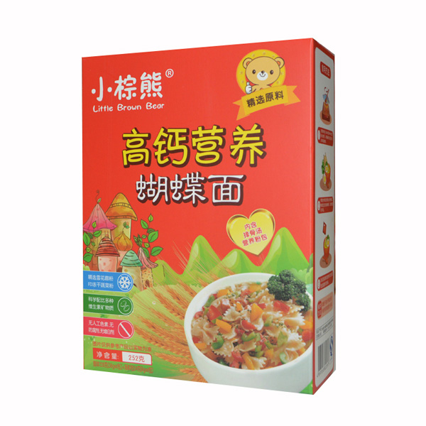 小棕熊高鈣營(yíng)養(yǎng)蝴蝶面豎盒