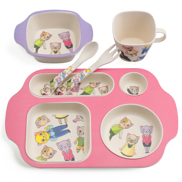 邦貝小象兒童卡通餐盤17