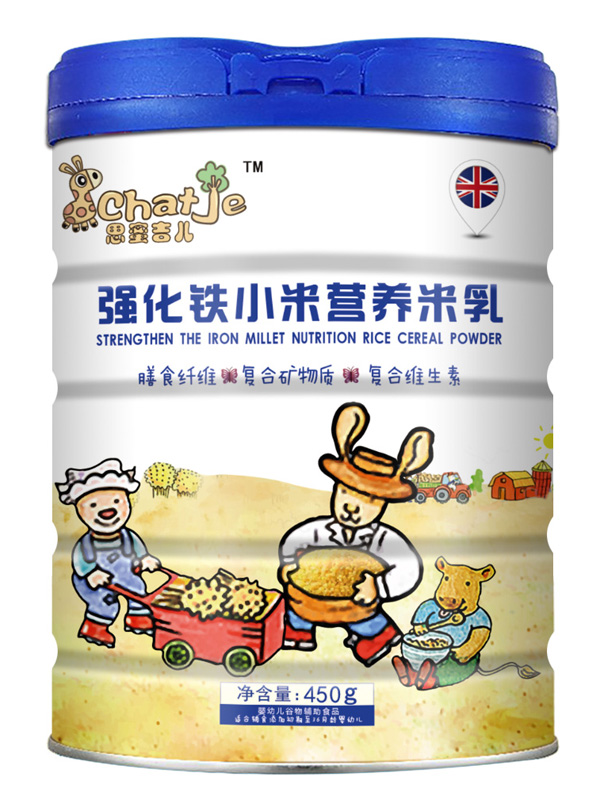 SChatJe思蜜吉兒強(qiáng)化鐵小米米乳(罐裝)