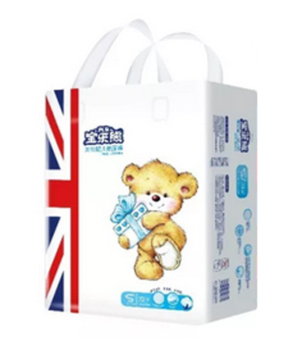寶樂熊英倫紙尿褲S