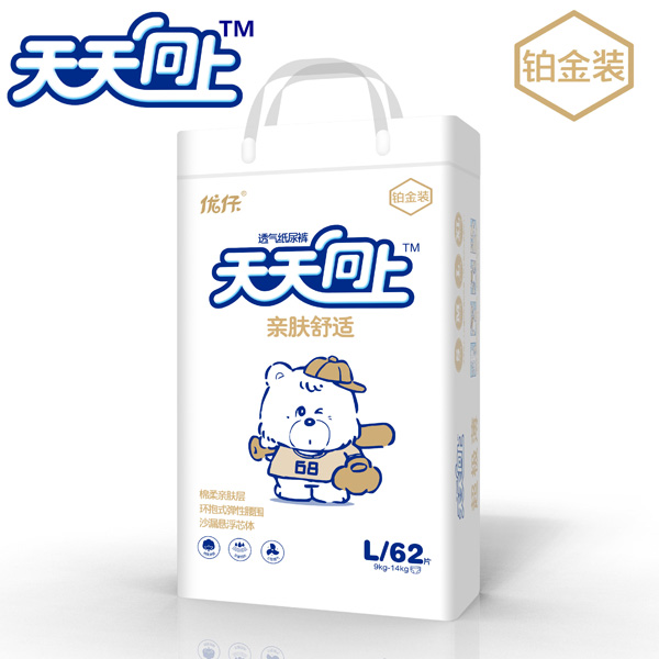 優(yōu)仔天天向上親膚舒適紙尿褲L62