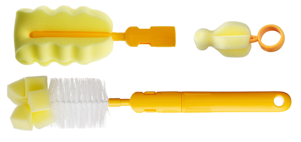 靚仔博士奶瓶刷黃色