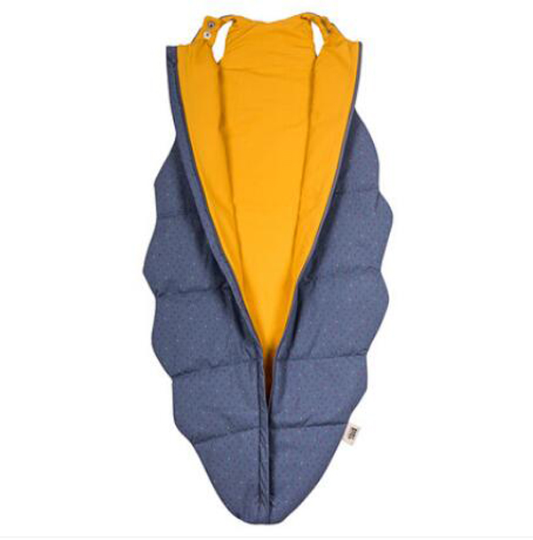 西班牙baby bites嬰兒背心式小海螺睡袋 藍(lán)色