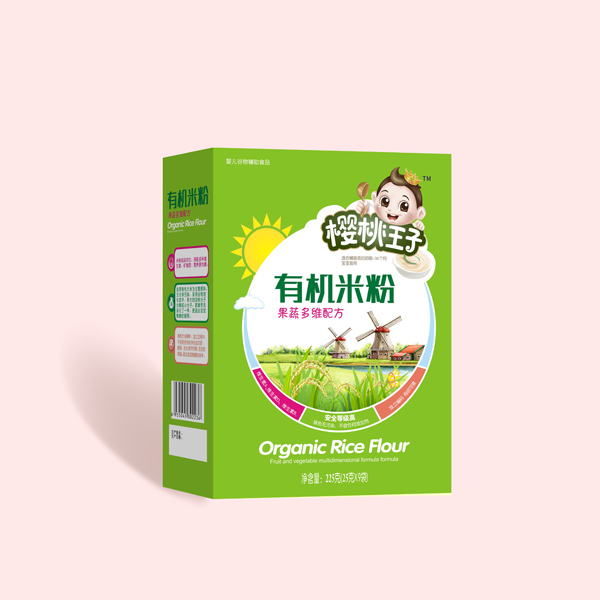 櫻桃王子有機米粉-果蔬多維配方 盒裝