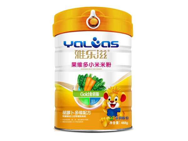 雅樂(lè)滋果維多小米米粉-胡蘿卜多維配方-聽(tīng)裝