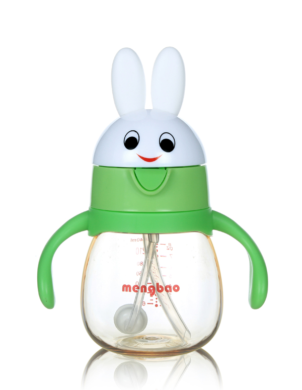 盟寶兔子PPSU水壺