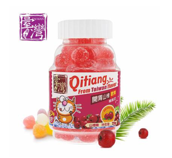 齊天蓋牌開(kāi)胃山楂軟糖(山楂味)