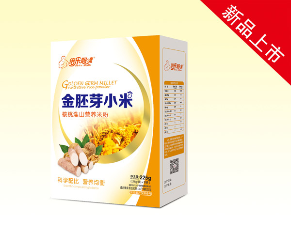 倍樂媽咪金胚芽小米營(yíng)養(yǎng)米粉(核桃淮山)盒裝