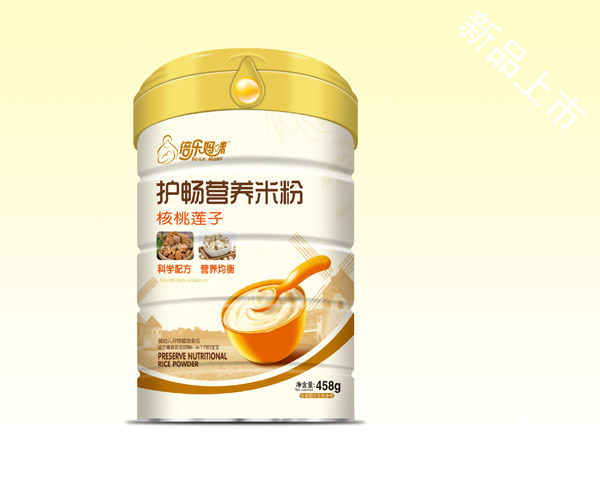 倍樂媽咪護(hù)暢米粉(核桃蓮子)桶裝