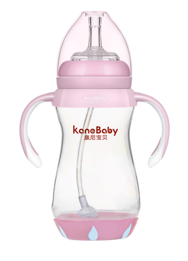 康尼寶貝吸管水杯 粉色